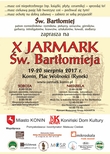 [2017] X Jarmark – plakat i program